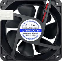 Cooler JF1238B2HR-R 24V 0.32A 7.68W 2L 2P 120X120X38MM A1 Cooler JF1238B2HR-R 24V 0.32A 7.68W 2L 2P 120X120X38MM A1