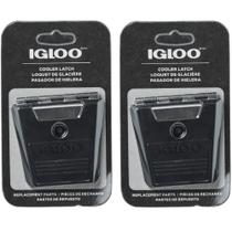 Cooler Latch Igloo Hybrid - Pacote com 2 Unidades (Inox/Plástico Preto) Cooler Latch Igloo Hybrid - Pacote com 2 Unidades (Inox/Plástico Preto)