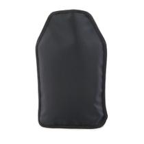 Cooler luva para garrafa poliester preto 2x16x23cm