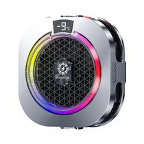 Cooler Magnético De Uso Duplo Para Celular Com Display Digital De Temperatura E Controle Por IA