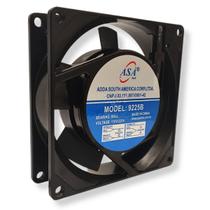 Cooler Mini Ventilador 9225B 4 Fios Bivolt Asafan A91 92mm Cooler Mini Ventilador 9225B 4 Fios Bivolt Asafan A91 92mm