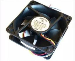 Cooler Nework 48V RT-120 16.118 120x120x38mm ROLAMENTO Amp.: 0,12 RPM: 2600 4 FIOS S/ CONECTOR