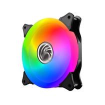 Cooler p/ Gabinete 12x12 BrazilPC BPC-CL-SLIM-Arco Íris c/LED Central RGB OEM