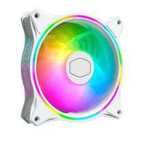 Cooler P/ Gabinete Cooler Masterfan ARGB MF120 HALO2 Branco - MFL-B2DW-21NP2-R2