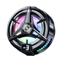 Cooler Para Celular Ajustável Com Três Níveis, Sucção Magnética E Clipe Traseiro Com Luz RGB