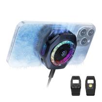 Cooler para Celular Black Shark 5 Pro 35W Ventoinha RGB Magnética Cooler para Celular Black Shark 5 Pro 35W Ventoinha RGB Magnética