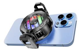 Cooler Para Celular Gamer Magnético Com Led Rgb Cooler Para Celular Gamer Magnético Com Led Rgb
