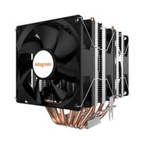 Cooler Para CPU Intel LGA 1150 1151 1156 1700 2011 X99 AM3 AM4 AM5 Com 6 Heatpipes E Ventoinha Cooler Para CPU Intel LGA 1150 1151 1156 1700 2011 X99 AM3 AM4 AM5 Com 6 Heatpipes E Ventoinha