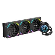 Cooler para CPU SAMA Q70 360mm AIO com Display LCD e Ventiladores XT120