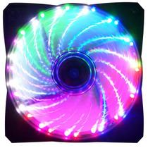 Cooler Para Gabinete Fan G-Fire Ew1512R Rainbow 120X120X25Mm