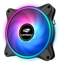 Cooler Para Gabinete Gamer 120mm 12cm ARGB F7-L250RGB C3TECH