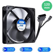 Cooler Para Gabinete ou CPU 1500 RPM Silencioso 120mm Alta Eficiência KPVR309 Cooler Para Gabinete ou CPU 1500 RPM Silencioso 120mm Alta Eficiência KPVR309