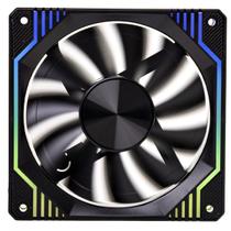 Cooler Para Gabinete Round5 Windforce Black ARGB 120mm PWM Preto Cooler Para Gabinete Round5 Windforce Black ARGB 120mm PWM Preto