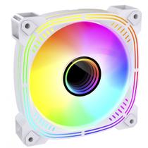 Cooler Para Gabinete Ryvel Blanc White, ARGB, 120mm, Branco, RY-FN-BL-WT-5V Cooler Para Gabinete Ryvel Blanc White, ARGB, 120mm, Branco, RY-FN-BL-WT-5V