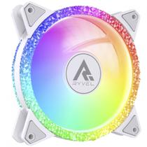 Cooler Para Gabinete Ryvel Frost White, ARGB, 120mm, Branco, RY-FN-FT-WT-5V Cooler Para Gabinete Ryvel Frost White, ARGB, 120mm, Branco, RY-FN-FT-WT-5V