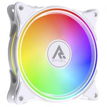 Cooler Para Gabinete Ryvel Lycan White, ARGB, 120mm, Branco, RY-FN-LY-WT-5V Cooler Para Gabinete Ryvel Lycan White, ARGB, 120mm, Branco, RY-FN-LY-WT-5V
