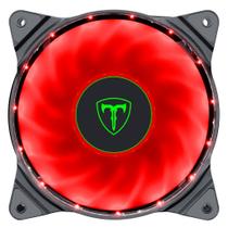 Cooler Para Gabinete T-Dagger 120mm Led Red T-Tgf300-R