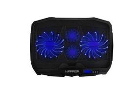 Cooler Para Notebook Ingvar Gamer Com Led Azul E 4 Ventoinhas Warrior - Ac332