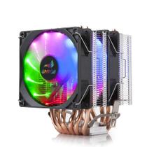 Cooler Para Processador Duplo INTEL/AMD Dissipador Cobre LED GMRGB