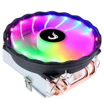 Cooler para Processador Gamer Rise Mode X5, LED Rainbow, Intel e AMD, Preto - RM-ACX-05-RGB