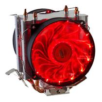 Cooler Para Processador Intel / AMD Dual Fans com LED 92mm DEX - DX-9115D