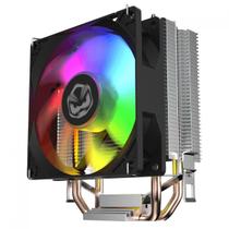 Cooler Para Processador PCYES Tundra 90 Black Vulcan, Rainbow, 90mm, Intel-AMD, Preto, ACTBKA90 Cooler Para Processador PCYES Tundra 90 Black Vulcan, Rainbow, 90mm, Intel-AMD, Preto, ACTBKA90