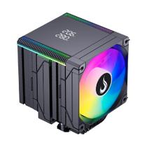 Cooler para Processador Rise Mode Temp 8 Black AMD e Intel 120mm Preto RMACT8B Cooler para Processador Rise Mode Temp 8 Black AMD e Intel 120mm Preto RMACT8B