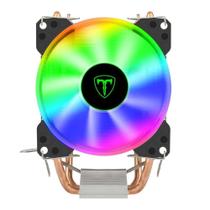 Cooler para Processador T-Dagger Idun M, Iluminação Rainbo Intel e AMD, Fan 90mm, Preto - T-GC9109 M