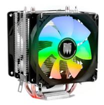 Cooler Para Processador Universal Rgb Formato Torre 2 Fan