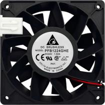 Cooler PFB1224GHE 24V 1.62A 2L 2P 120X38 A1 Garantia 2 Anos Cooler PFB1224GHE 24V 1.62A 2L 2P 120X38 A1 Garantia 2 Anos