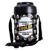 Cooler Plástico Térmico 12 Lata De Cerveja C/ Alça Ajustável Cooler Plástico Térmico 12 Lata De Cerveja C/ Alça Ajustável
