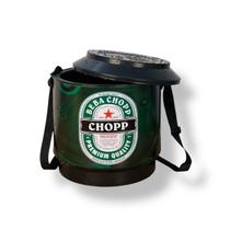 Cooler Plástico Térmico 30 Lata De Cerveja C/ Alça Ajustável