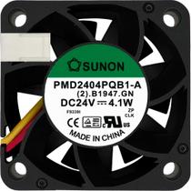 Cooler PMD2404PQB1-A 24V 4.1W 3L 3P 4028 B2 Garantia 2 Anos