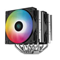 Cooler processador amd/intel deepcool ag620 argb preto r-ag620-bkanmn-g-1 Cooler processador amd/intel deepcool ag620 argb preto r-ag620-bkanmn-g-1