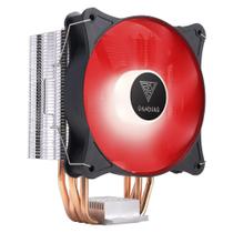 Cooler Processador Gamdias Boreas E1-410 Led Vermelho Preto