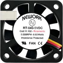 Cooler RT-040 11.102 5V 0.65W 0.13A 3 Fios 3P 40X40X10 B2 Cooler RT-040 11.102 5V 0.65W 0.13A 3 Fios 3P 40X40X10 B2