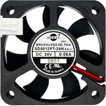 Cooler SD5012PT-24H 24V 0.06A 1.44W 2 Fios 2P 50X50X12 A1 Cooler SD5012PT-24H 24V 0.06A 1.44W 2 Fios 2P 50X50X12 A1