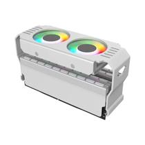 Cooler Síncrono D50 Com Ventiladores ARGB Duplos Para Módulos De Memória DDR3 DDR4 DDR5