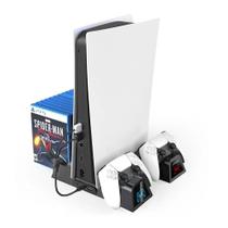 Cooler Suporte Ps5 Com Resfriador/ Carregador De Controles Cooler Suporte Ps5 Com Resfriador/ Carregador De Controles