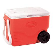 Cooler Termico Com Roda 38 Litros Vermelho - Coleman