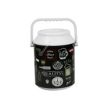 Cooler Térmico Estampa Empório Personalizado 12 Litros Para Até 16 Latas Alta Qualidade PA05144AI Cooler Térmico Estampa Empório Personalizado 12 Litros Para Até 16 Latas Alta Qualidade PA05144AI