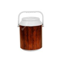 Cooler Térmico Estampa Madeira Personalizado 12 Litros Para Até 16 Latas Alta Qualidade PA05021AI