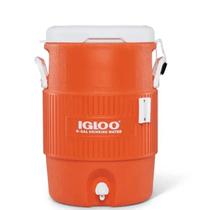 Cooler Térmico para Bebidas Seat Top Laranja 18,9L Igloo Cooler Térmico para Bebidas Seat Top Laranja 18,9L Igloo
