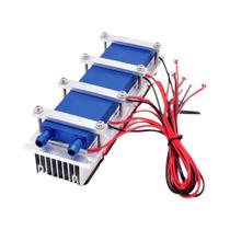Cooler Termoelétrico Peltier 12V 288W - Sistema HVAC DIY para Ventilador de Ar Cooler Termoelétrico Peltier 12V 288W - Sistema HVAC DIY para Ventilador de Ar