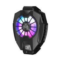 Cooler Universal Para Celular De 4-7 Polegadas Com Display Digital Ventilador Radiador Recarregável