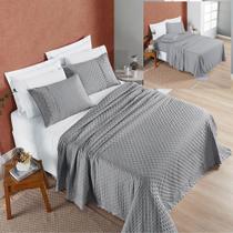 Coordenado Cobre Leito e Lençol Divino Padrão 7 Pç - Grafite - 100% Poliéster Coordenado Cobre Leito e Lençol Divino Padrão 7 Pç - Grafite - 100% Poliéster