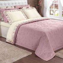 Coordenado Cobre Leito E Lençol Versatil Queen 07 Peças Rosê Coordenado Cobre Leito E Lençol Versatil Queen 07 Peças Rosê