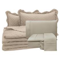 Coordenado Cobre Leito Queen E Lençol Diplomata 7 Peças Coordenado Cobre Leito Queen E Lençol Diplomata 7 Peças