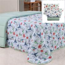 Coordenado Edredom E Lençol King Sonho Bom Em Malha 5 Peças