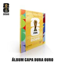 Copa Do Mundo 2026 - Álbum Capa Dura Ouro - FIFA WORLD CUP 2026